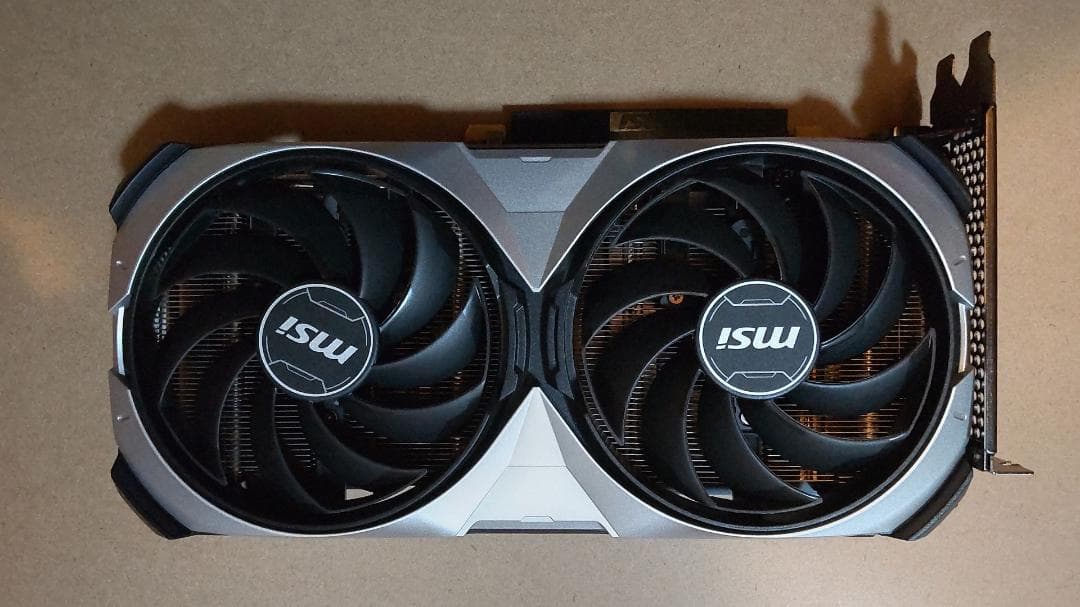 グラフィックボード・グラボ・ビデオカード MSI RTX 4070 SUPER 12G VENTUS 2X OC