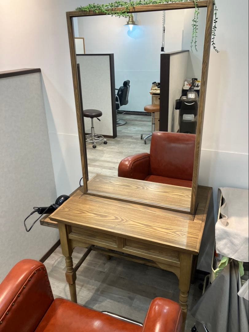 pepe　ナチュラルウッド ドレッサー・鏡台