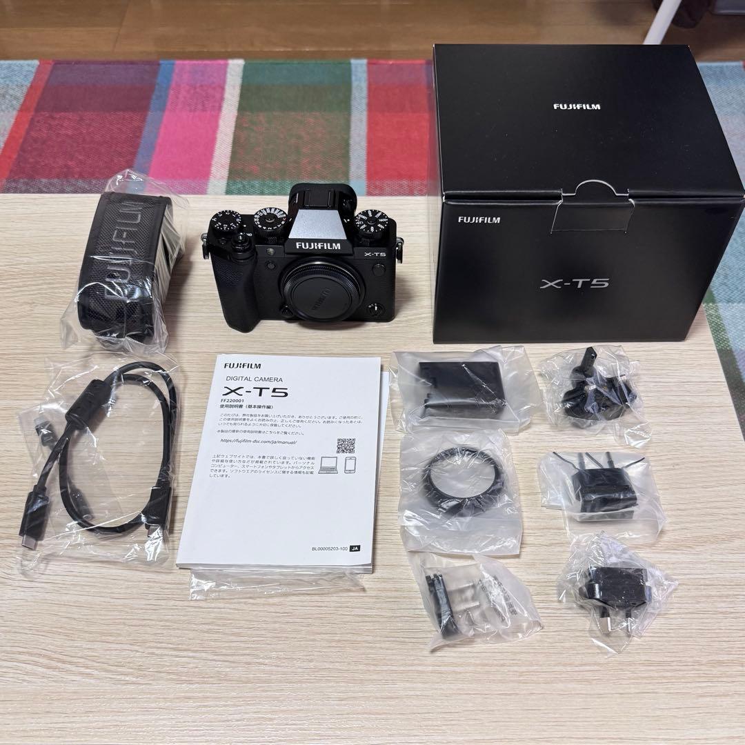 FUJIFILM X-T5 XF35mmF2 R WRレンズ43mm セット