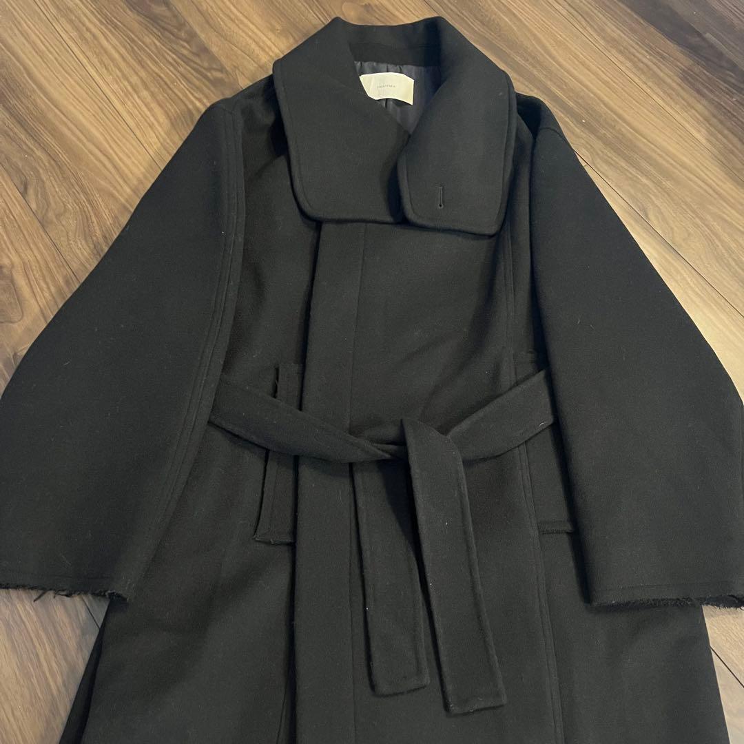未使用！トゥデイフル　スタンドカラーウールコート