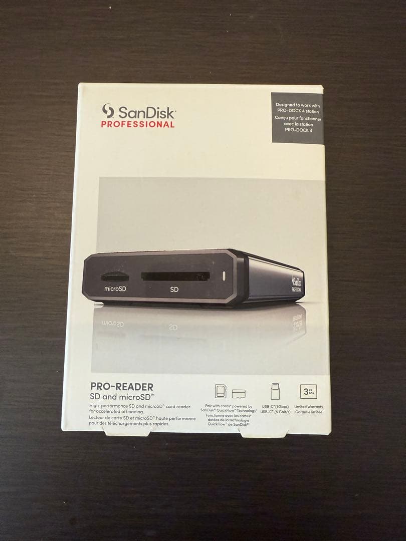 外付けハードディスク・ドライブ SanDisk Professional PRO-READER SD/micro