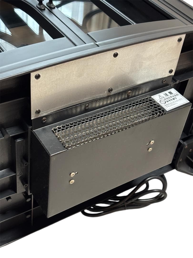 ワイド暖炉型ファンヒーター 2017年製 BLT-999B-3-BK ニトリ