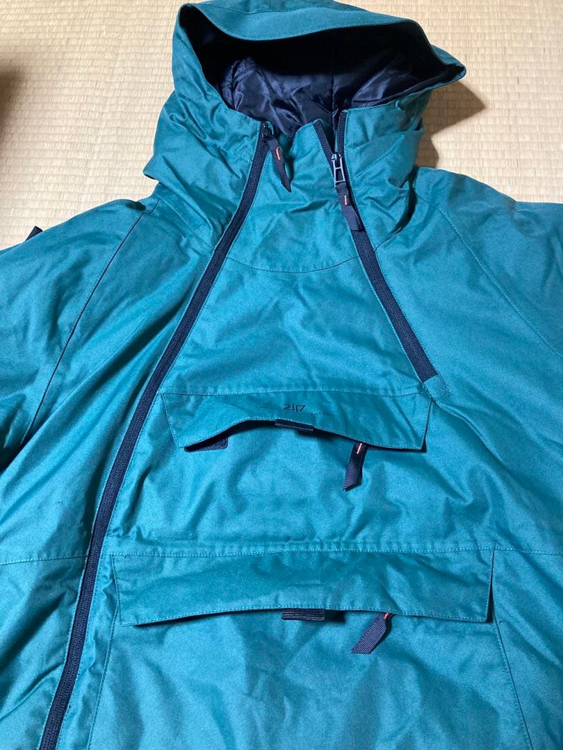 グリーンスキーウェアセット（ジャケット・パンツ）