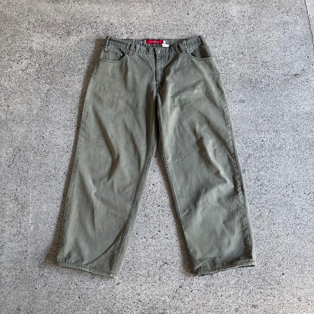 パンツ 90s Levis silver tab chino pants w38