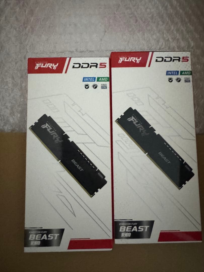 FURY DDR5 BEAST メモリー 16GB x2枚セット