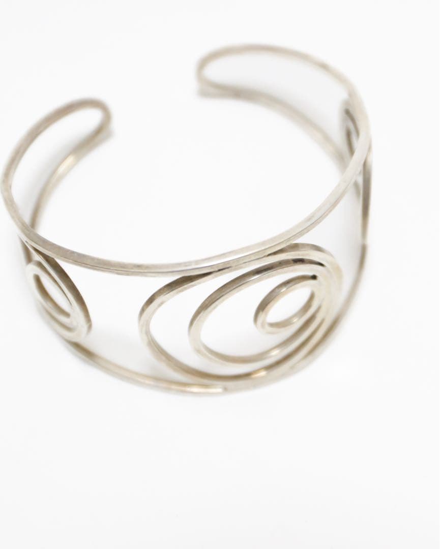 silver925 サークルデザインバングル シルバー vintage