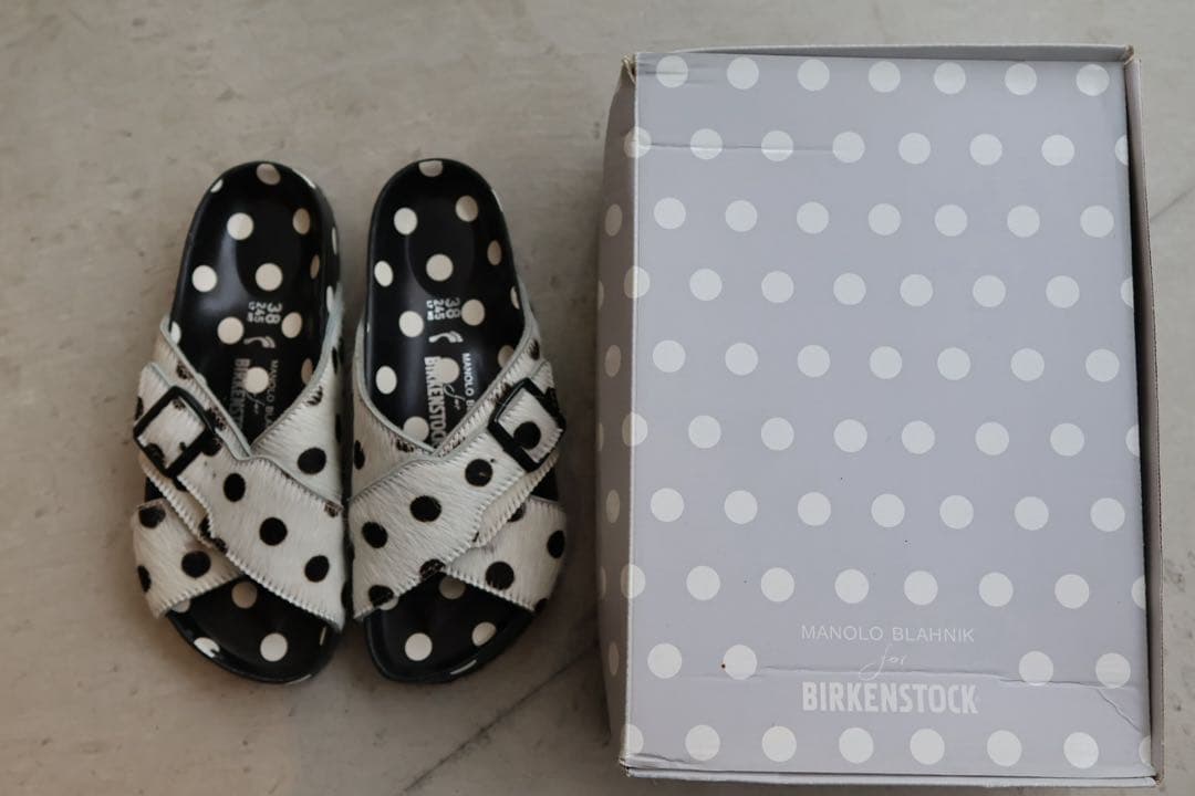 マノロブラニクBirkenstock ManoloBlahnik サンダル 38