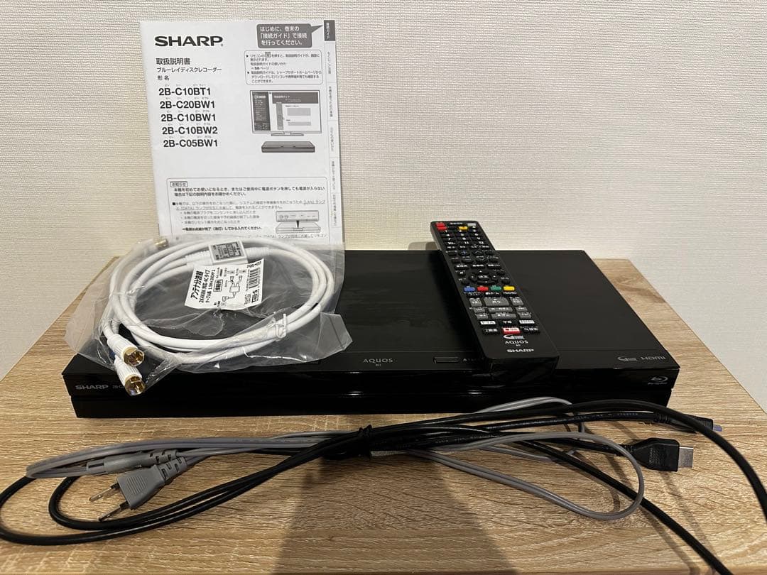 Hichan！SHARP ブルーレイレコーダー 2B-C20BW1