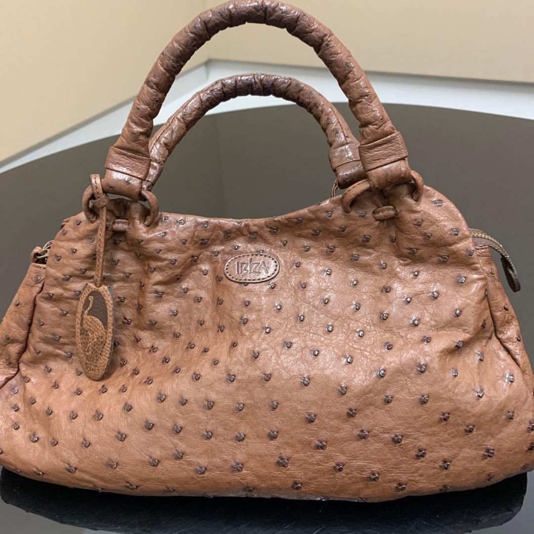 IBIZA オーストリッチレザーバッグ