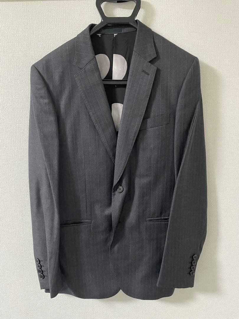 ポールスミス グレー ストライプ スーツ上下