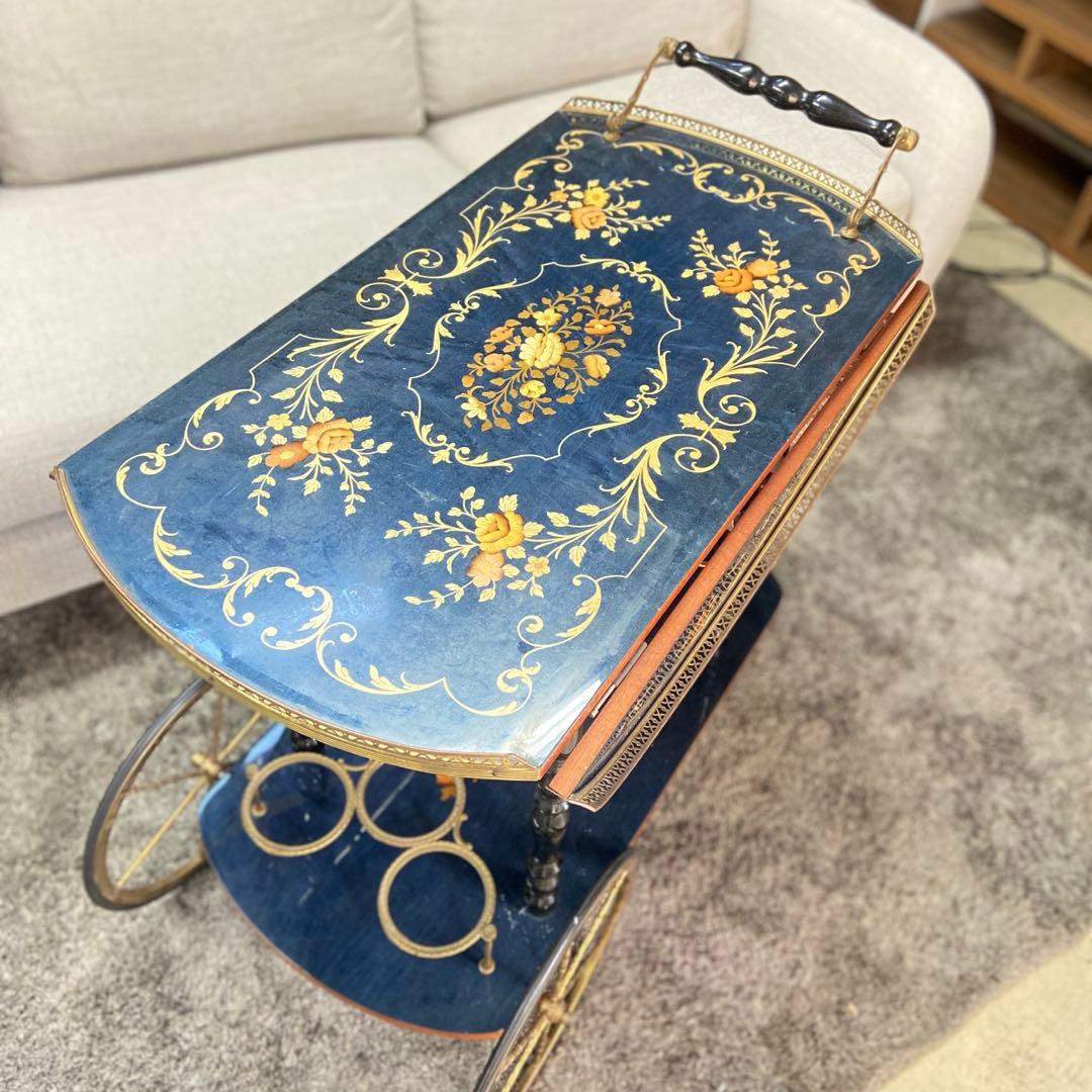 イタリア製 キッチンワゴン ティーワゴン サービスワゴン バタフライ