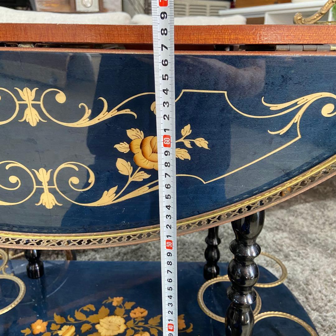 イタリア製 キッチンワゴン ティーワゴン サービスワゴン バタフライ