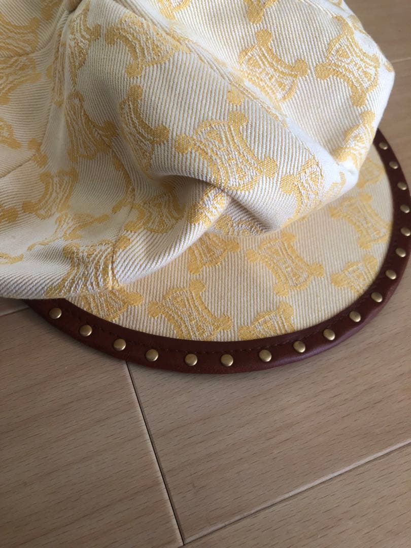 【新品未使用】CELINE キャスケット　Sサイズ