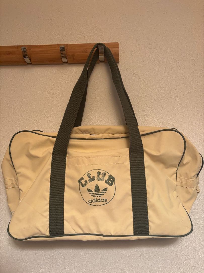 ゆです！！Club adidas ボストンバッグ ナイロン 80s