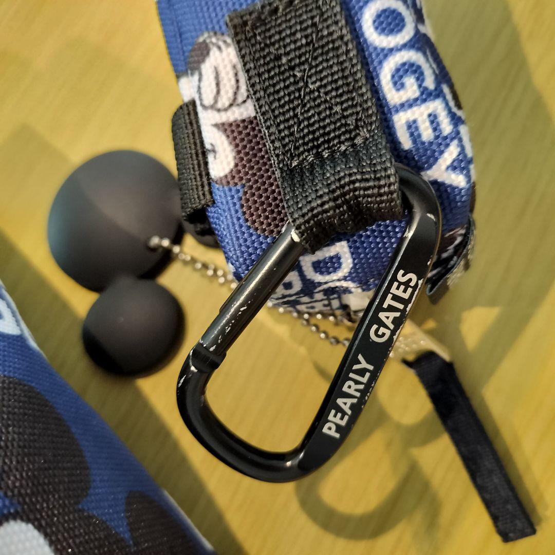 ✿カヌレ✿様PEARLY GATES ミッキーマウス カートバッグ＋ボールポーチ