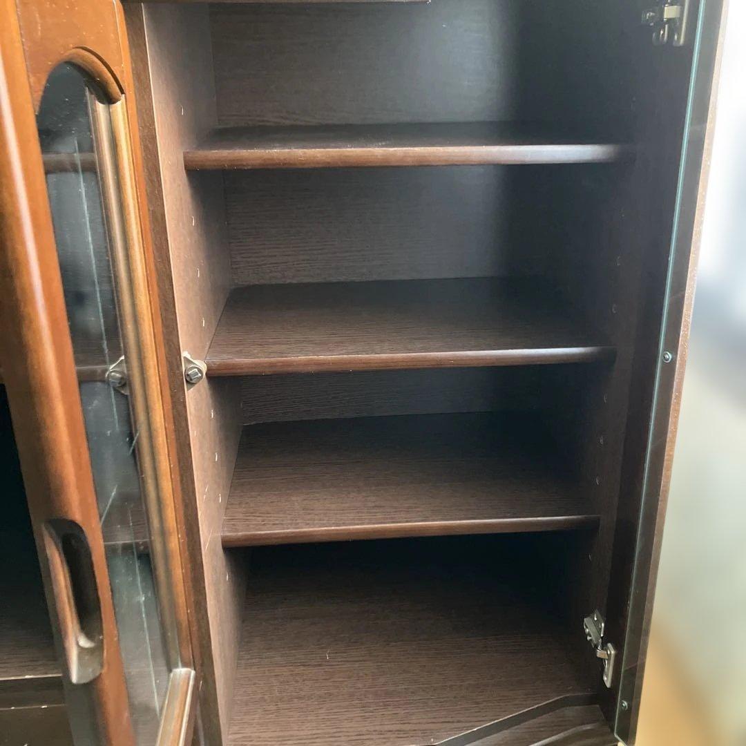 【あらぴー様】キャビネット　飾り棚　扉　レトロ　昭和　たのメル便