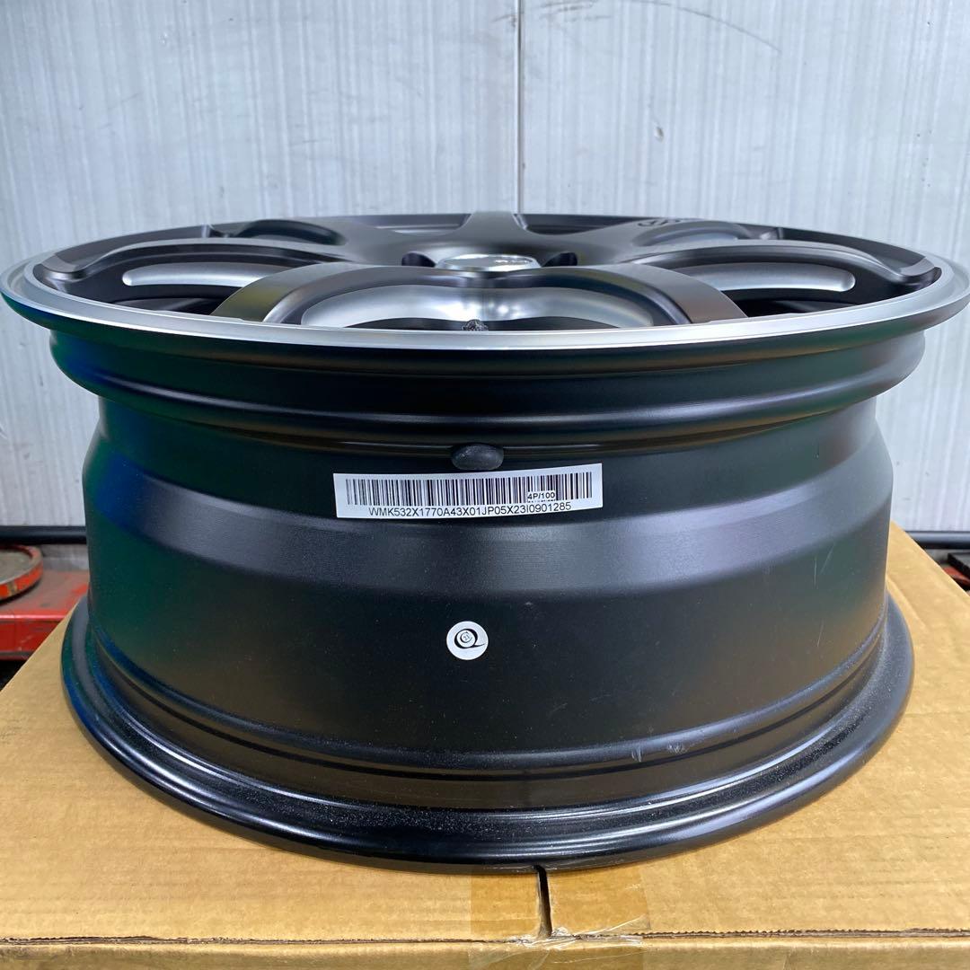 ◇新品17インチエンケイチューニングSC38 7J +43 4H/100