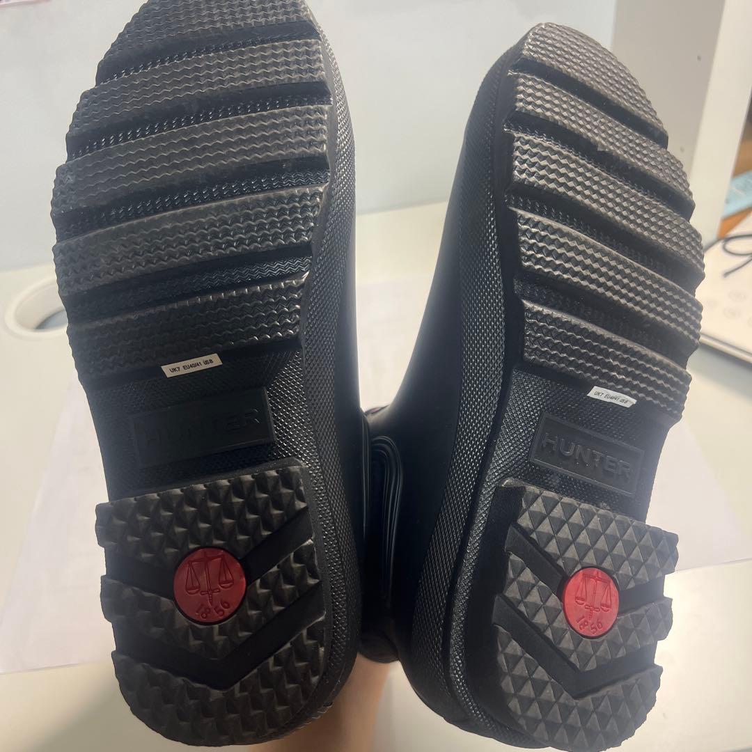 HUNTER メンズ オリジナル チェルシー ブーツ - ブラック