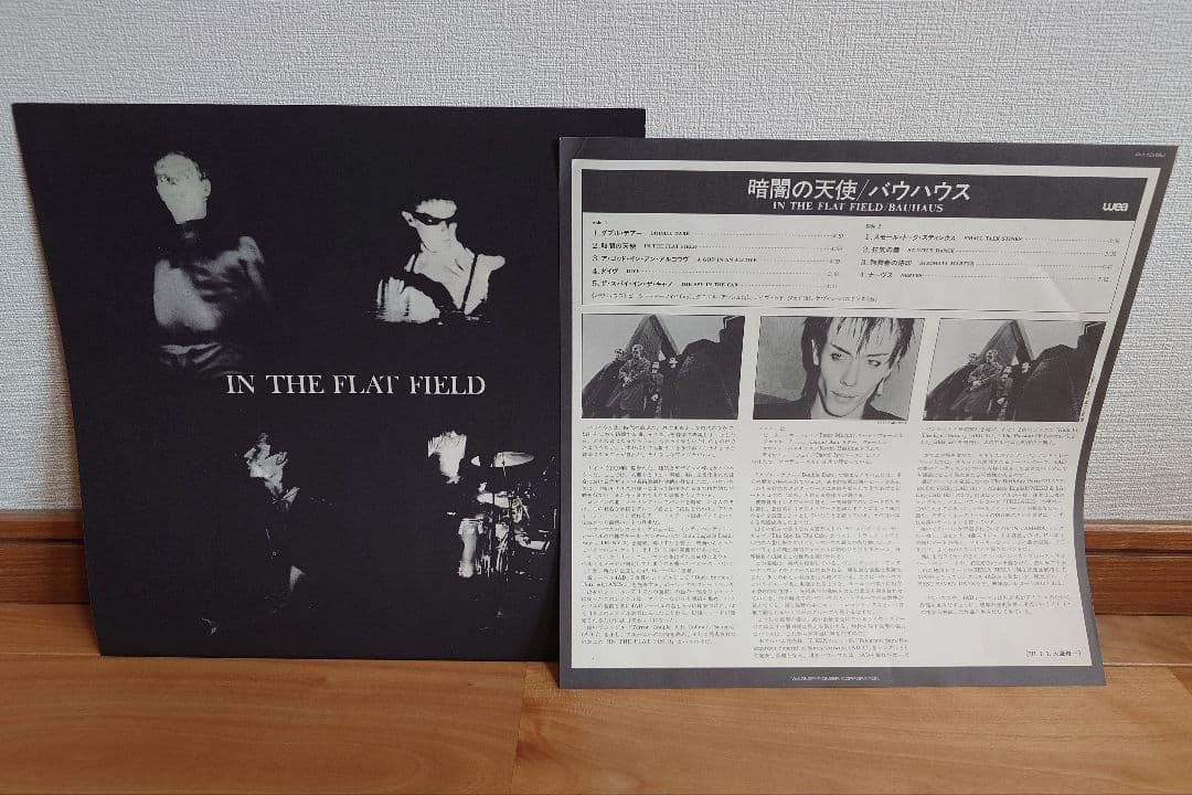 BAUHAUS 暗闇の天使 LPレコード 国内盤