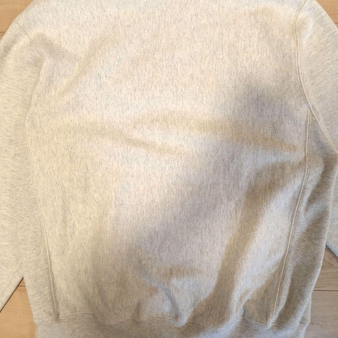 ★*様 美品 MoMA Championリバースウィーブロゴ入りトレーナー グレ