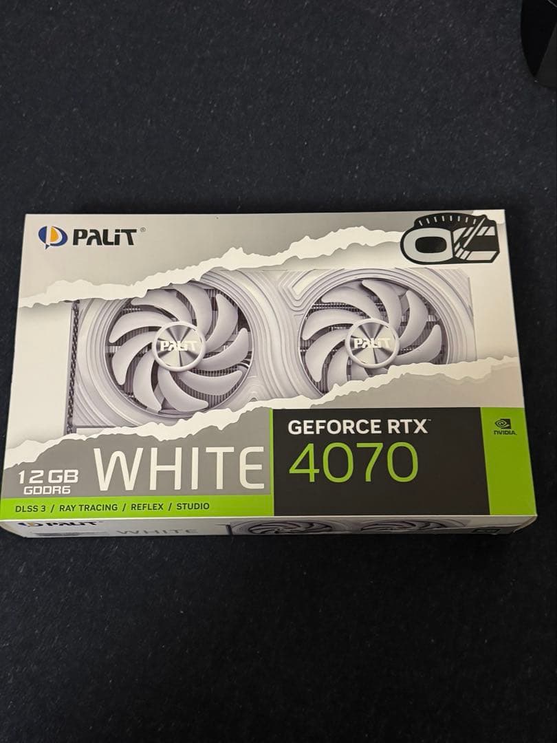 グラフィックボード・グラボ・ビデオカード GeForce RTX 4070 PALIT