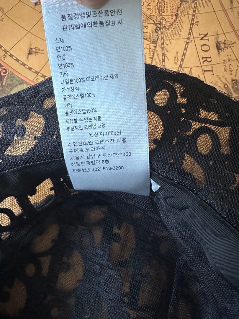 22ss dior ハット　283C904A4451 Lサイズ