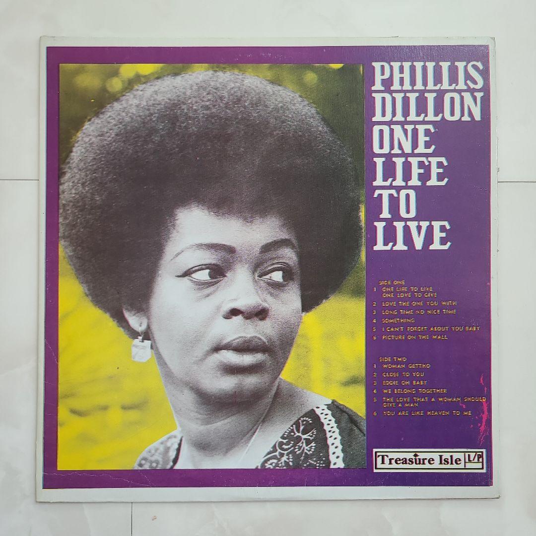 ★ジャマイカ盤★『ＯＮＥ ＬＩＦＥ ＴＯ ＬＩVＥ』フィリス・ディロンＬＰ