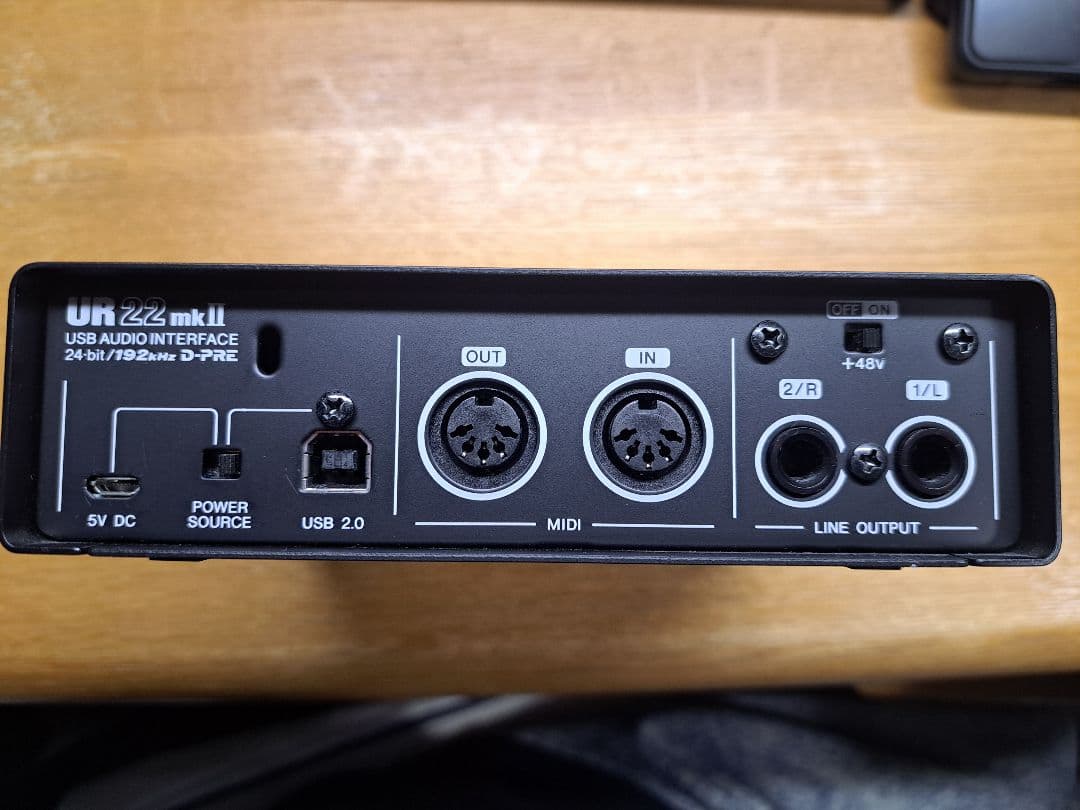 steinberg UR22mkⅱ オーディオインターフェイス