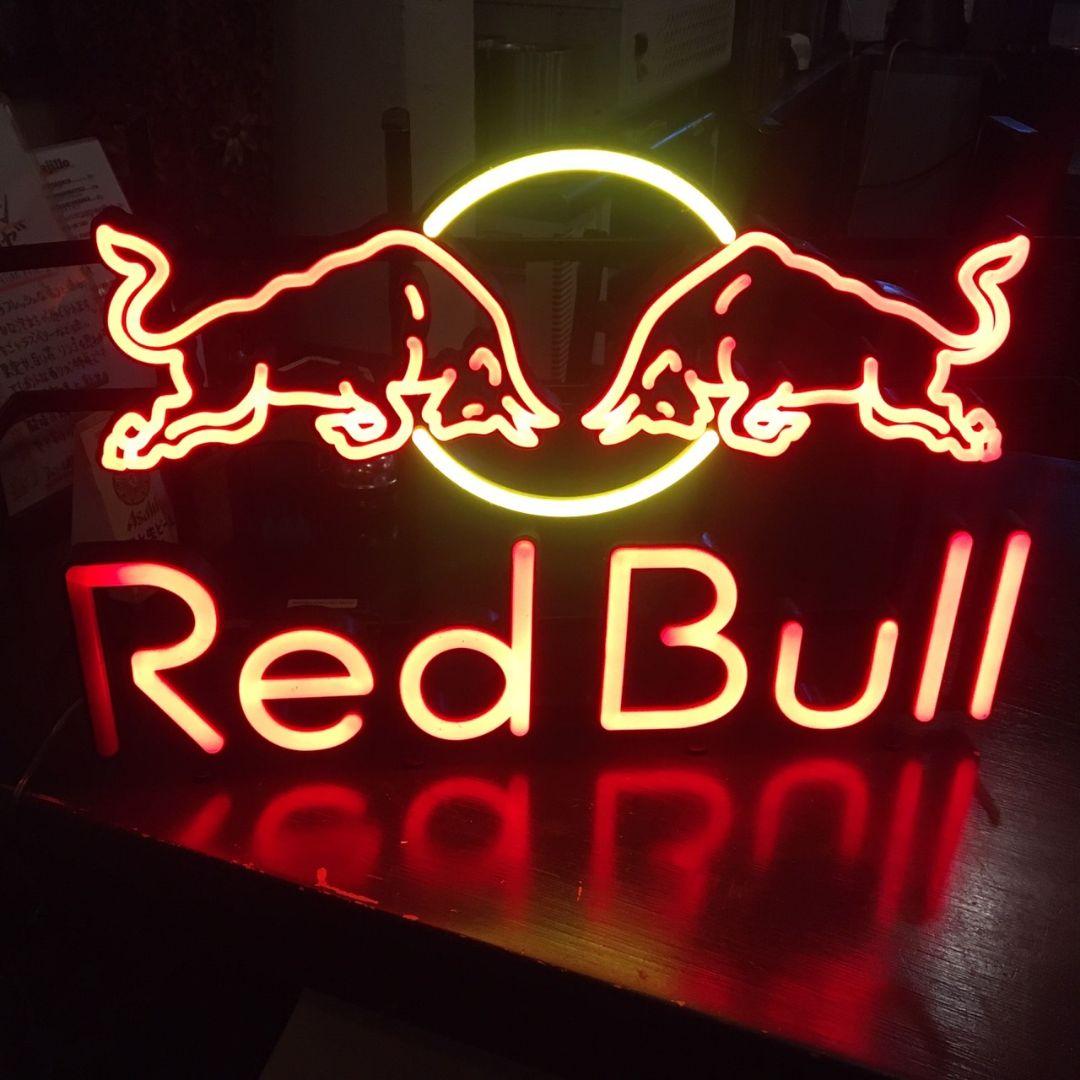 G 正規品　Red Bull ネオン看板　訳あり