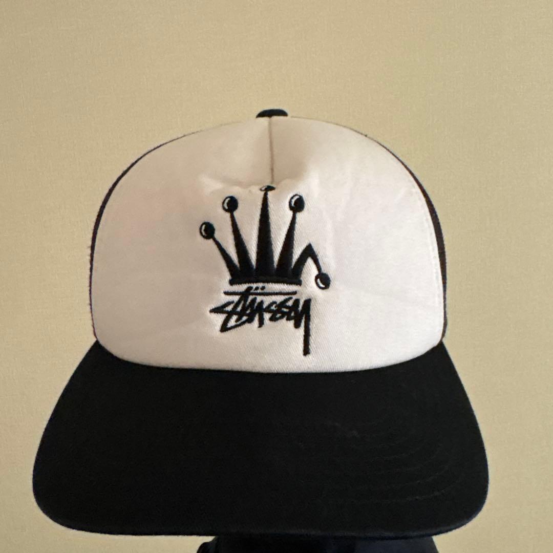 Stussy クラウンロゴ メッシュキャップ OSFA