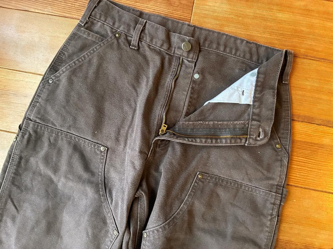 00s Carhartt B136 DKB ダブルニーダックパンツ W32L32