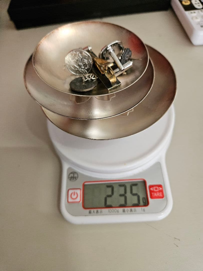 あ*3様 銀杯３つ その他カフスなど