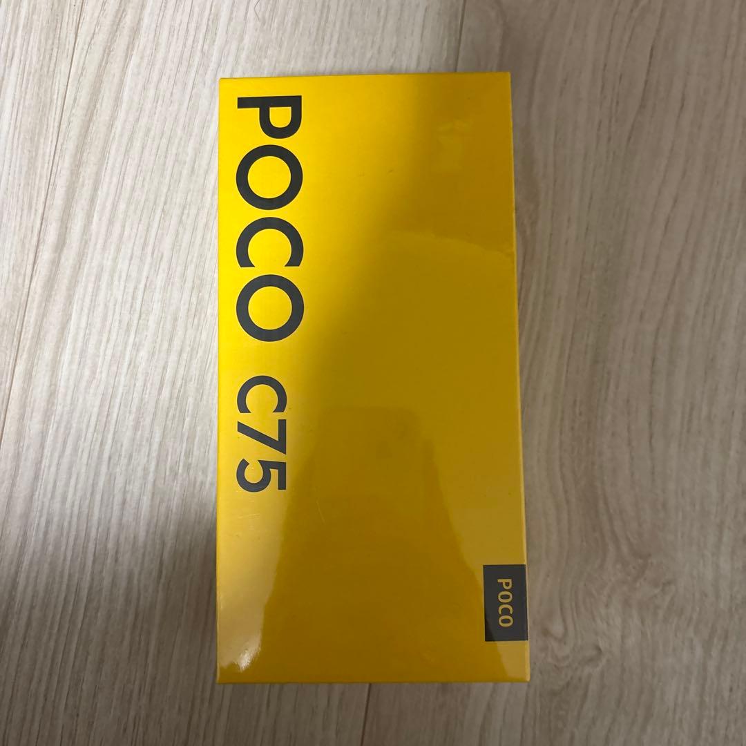 スマートフォン本体 POCO C75 6GB/128GB