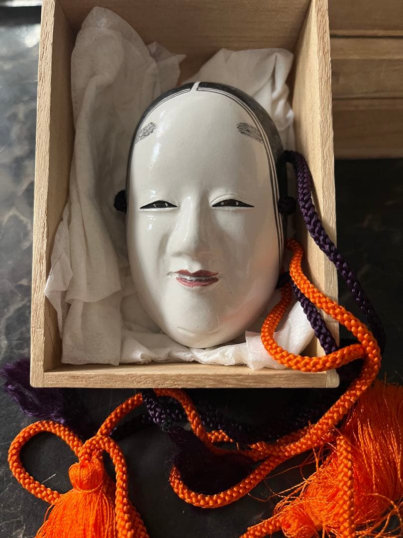能面 |小面、お面 、女面 |古民藝【古美術】【骨董】