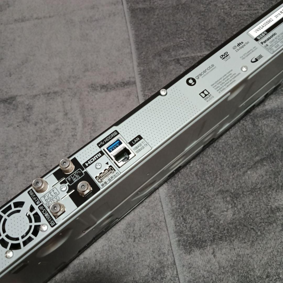 Panasonic DMR-BCW1060 ブルーレイレコーダー 2019年製