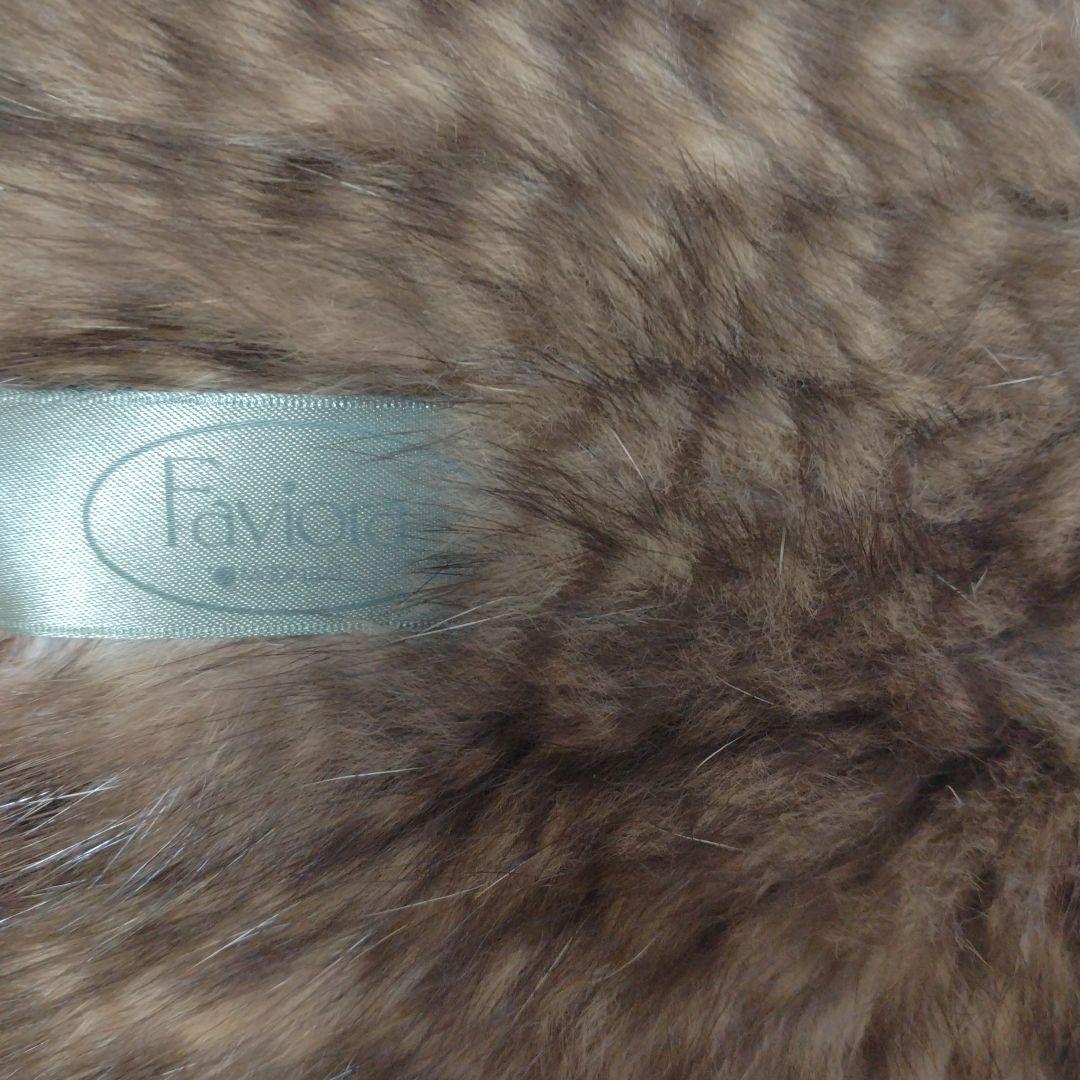 美品✩ムーンバット社✩ファビオラ✩ロシアンセーブル✩スヌード✩ファースヌード