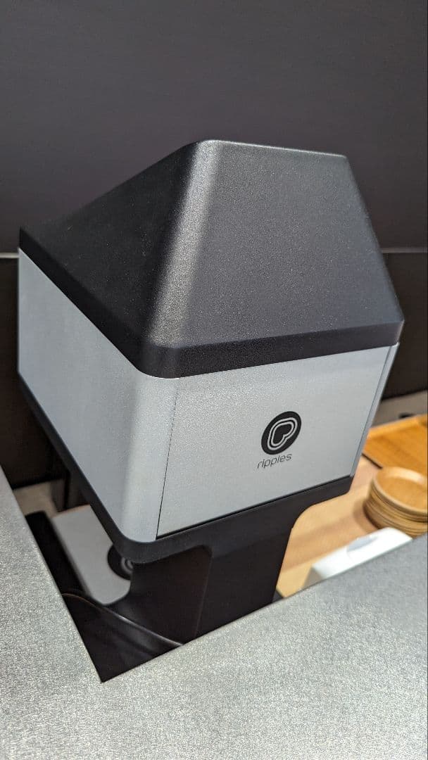 リップルメーカー。ラテアートマシン。エスプレッソマシン