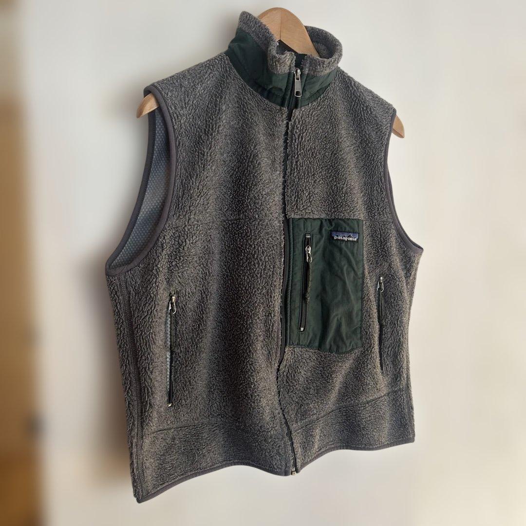 Patagonia フリースベスト レトロx USA製　M