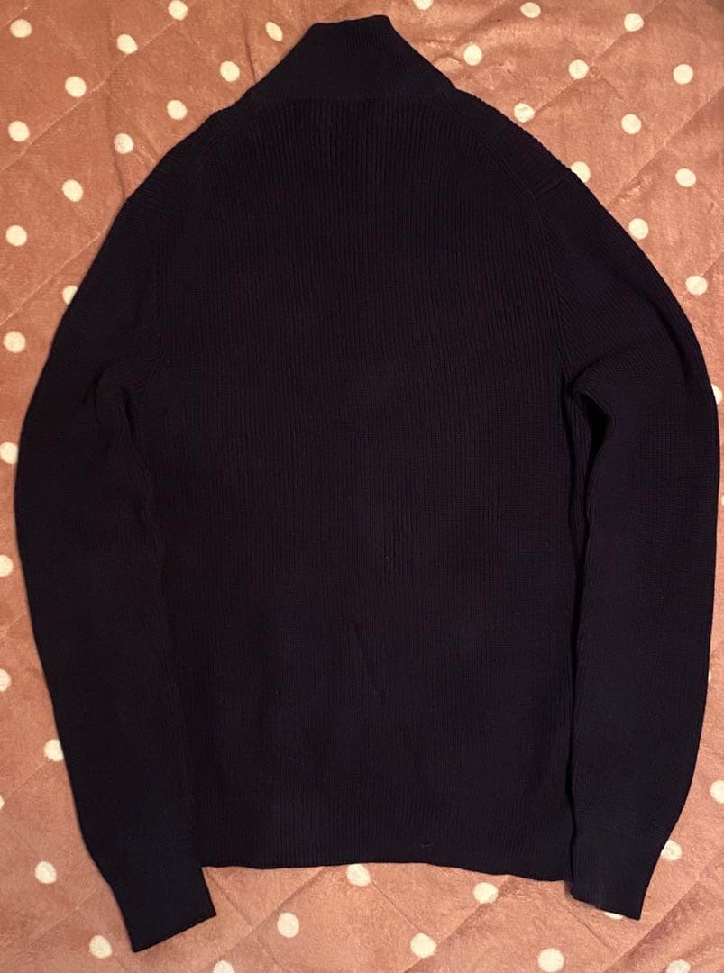 東です！！！ラルフローレン ドライバーズニット ネイビー 赤ポニー