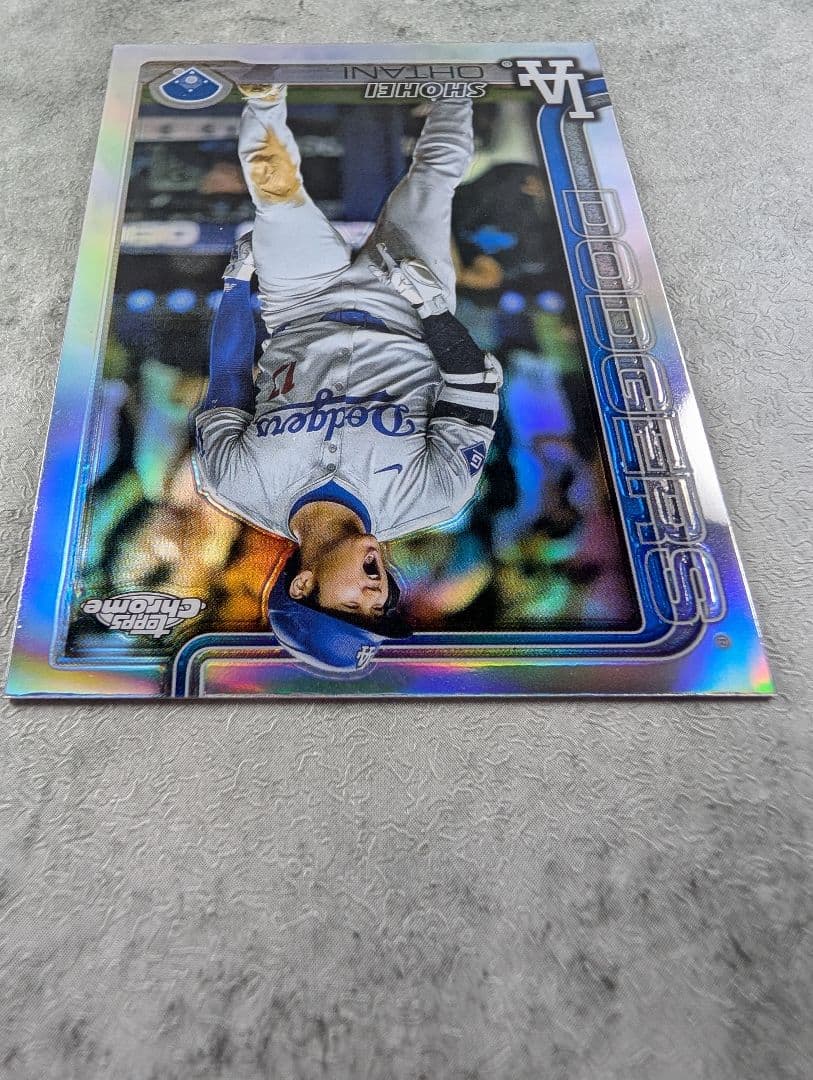 【SP/画像違い】大谷翔平 2025 Topps Chrome
