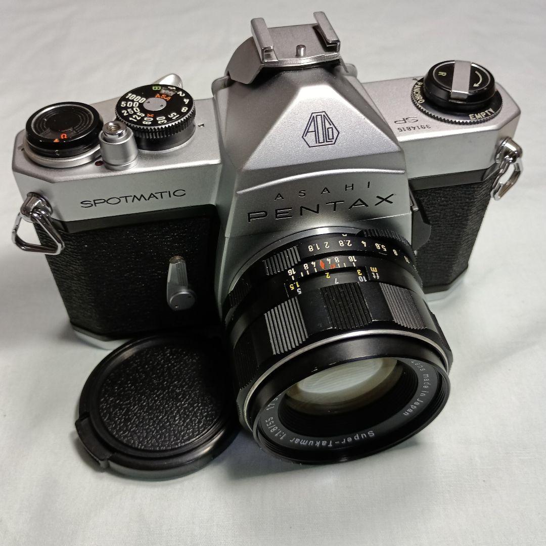 整備済 PENTAX SP +スーパータクマー 55mm f1.8 完動美品