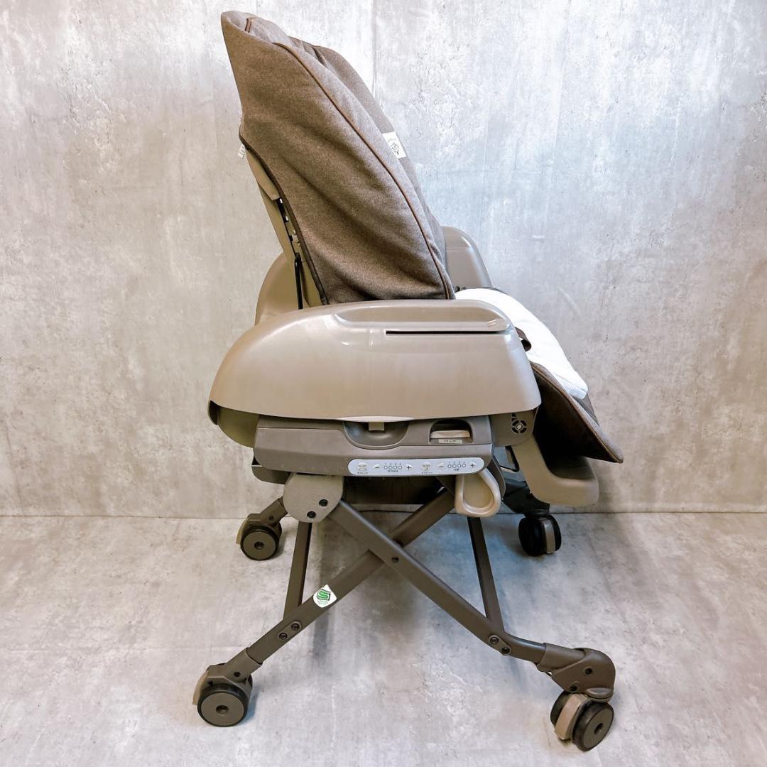 【美品】 combi ネムリラAT ハイローチェア オートスウィング