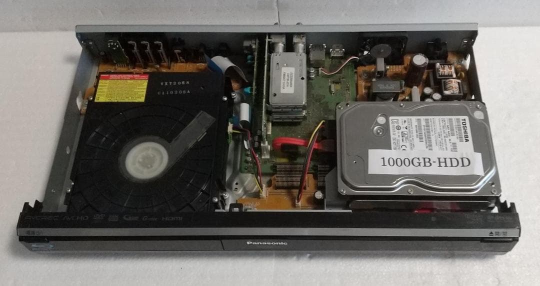 1TB-W録-Panasonic BDレコーダーDMR-BW750完動品