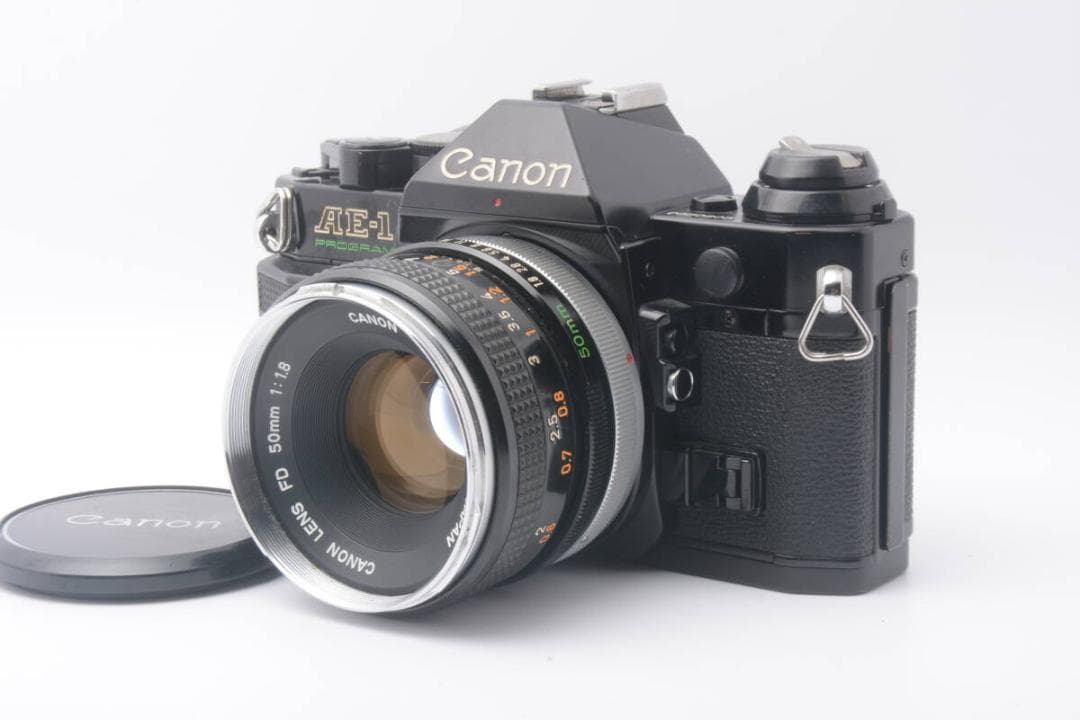 良品 Canon AE-1 PROGRAM + FD 50mm F1.8
