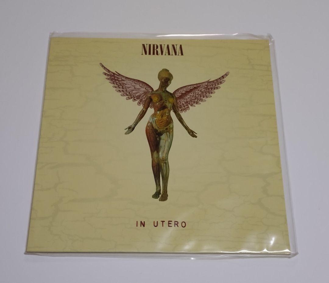 NIRVANA ニルヴァーナ IN UTERO レコード 1993年