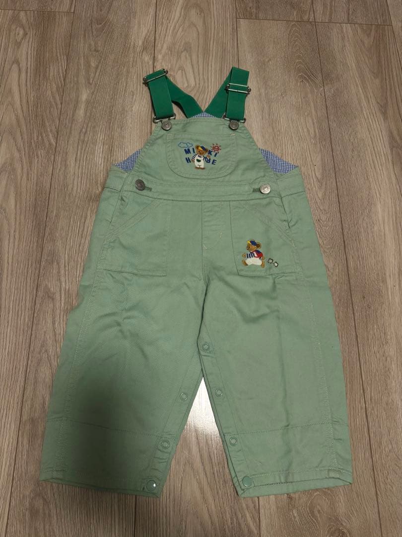 mikihouse カバーオール&シャツ　セット