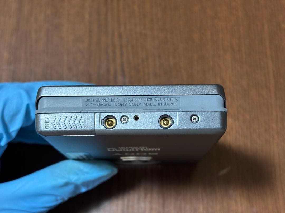 SONY ウォークマン WM-EX3 ジャンク PC-MP1Sマイクロプラグ付