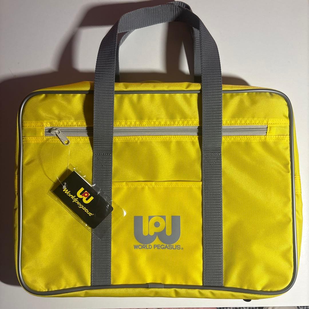 WORLD PEGASUS イエロー バッグ