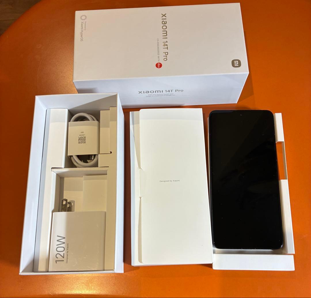 【値下】Xiaomi 14TPro 12GB+256GB チタンブラック 国内版