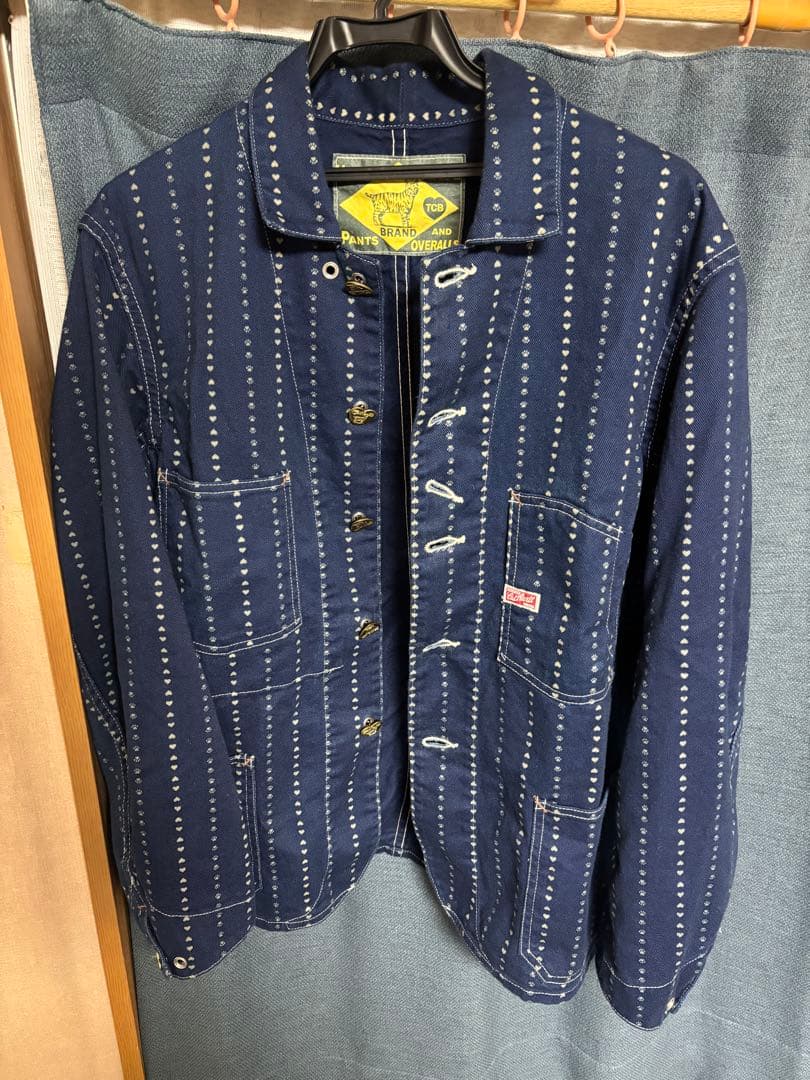 ジャケット・アウター TCB Cathartt Chore Coat Paw Stripe